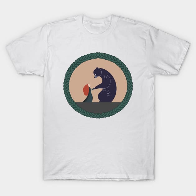 Brave tapestry T-Shirt by AndyDesigns